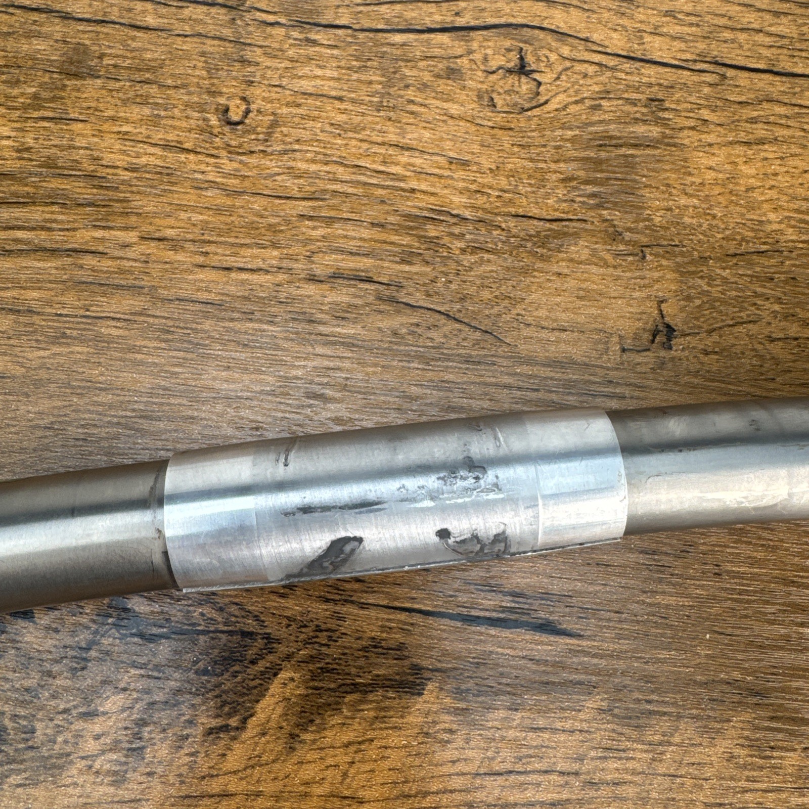 Vintage Moots Titanium MTB Handlebar Flat Bar 25.4 X 560mm. Includes 25.4mm Shim
