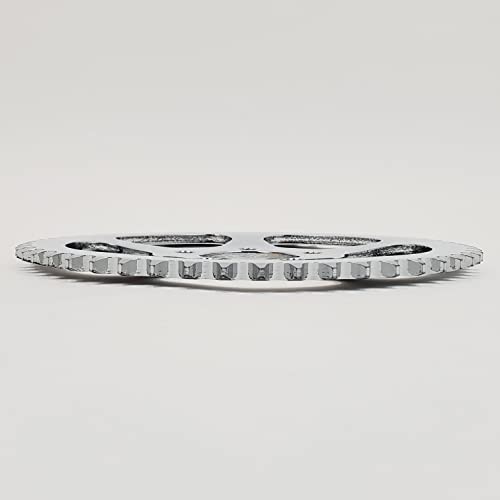 51 Tooth Belt-to-Chain Drive Conversion 5-Spoke Rear Chrome Sprocket with