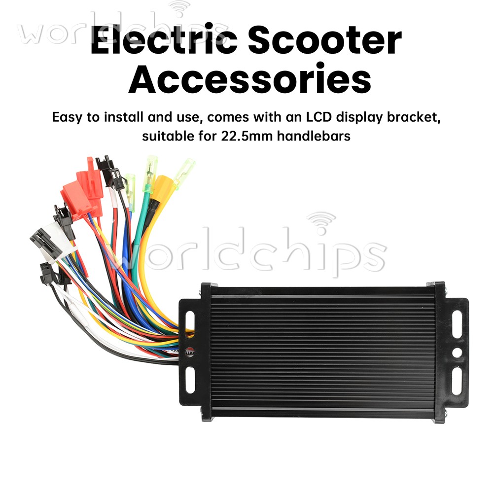 36V48V64V 30A Sine Wave Brushless Motor Controller 750-1500W Driver S866 LCD