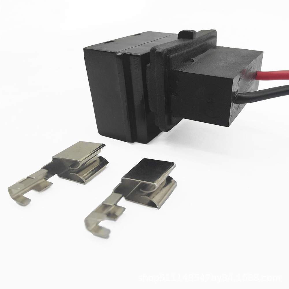 Black Electric Bicycle For Silverfish Battery Box Connection Base Accessory Set