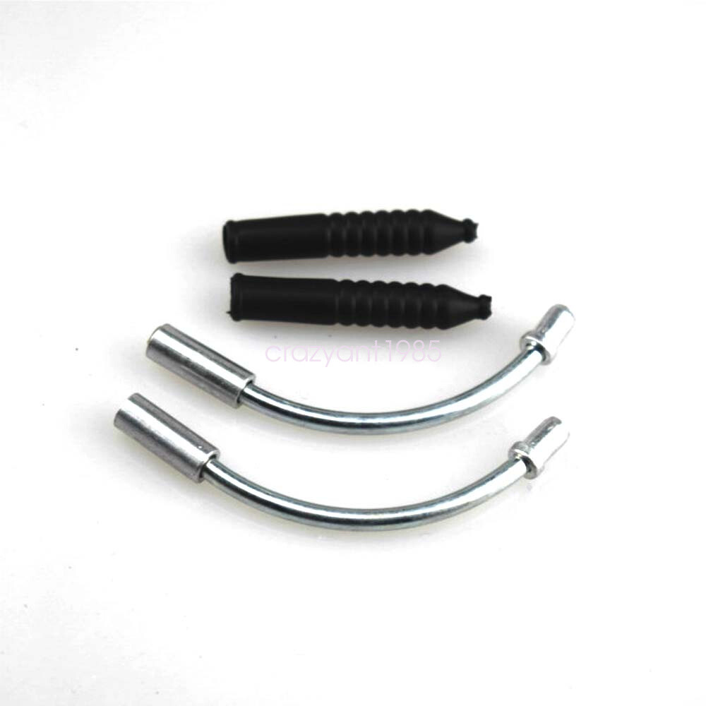 Metal V Brake Cable Guide Pipe & Plastic Boots Bike Bicycle Cycling Accessories