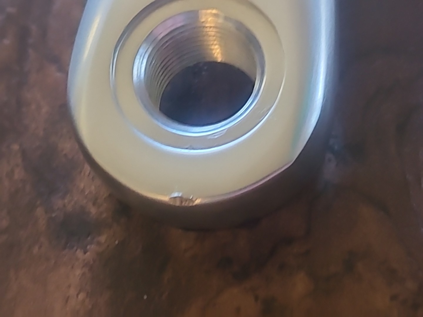 Meijun Alloy Crank Set 170 MM. New ( Silver)