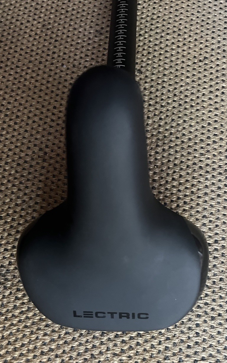 Lectric Brand e-bike Electric Seat Black Bike ShoWell Bike Seat And Post