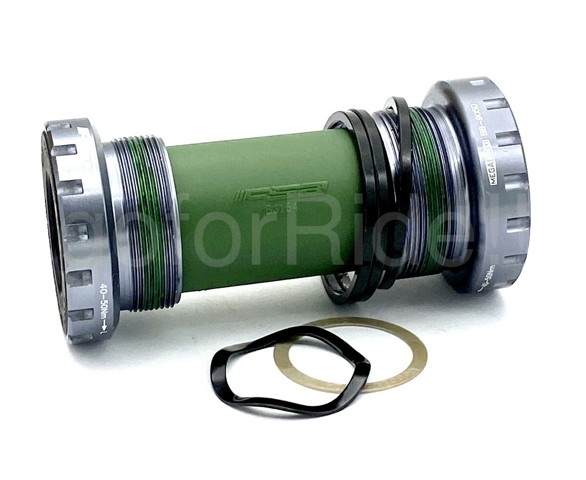 FSA MegaExo MTB Bike Bottom Bracket BB-9050, SL-K Crank BSA 68/73mm Frame, 24mm
