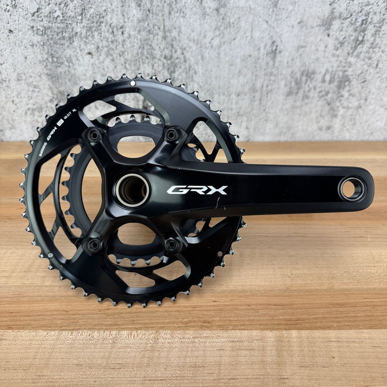 Shimano GRX FC-RX810/RX820 170mm 48/31t 4-Bolt 12-Speed Crankset 24mm Spindle