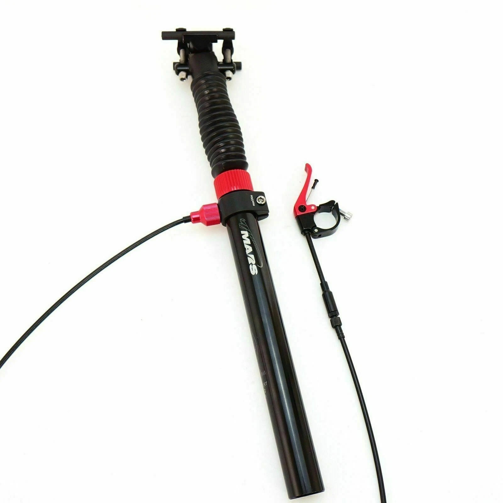 TMARS SD-419L or SD-419S 27.2 x 400mm MTB Dropper Seatpost with Remote