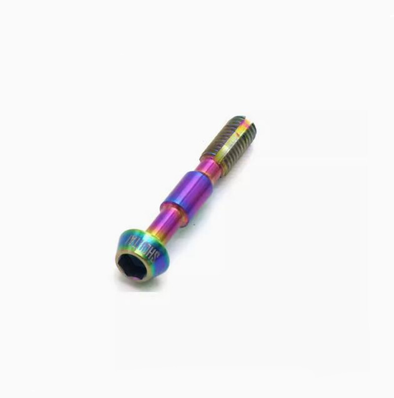 Oil Slick Titanium Banjo Bolt w/ O-rings For Shimano XTR XT SLX M8000 M7000