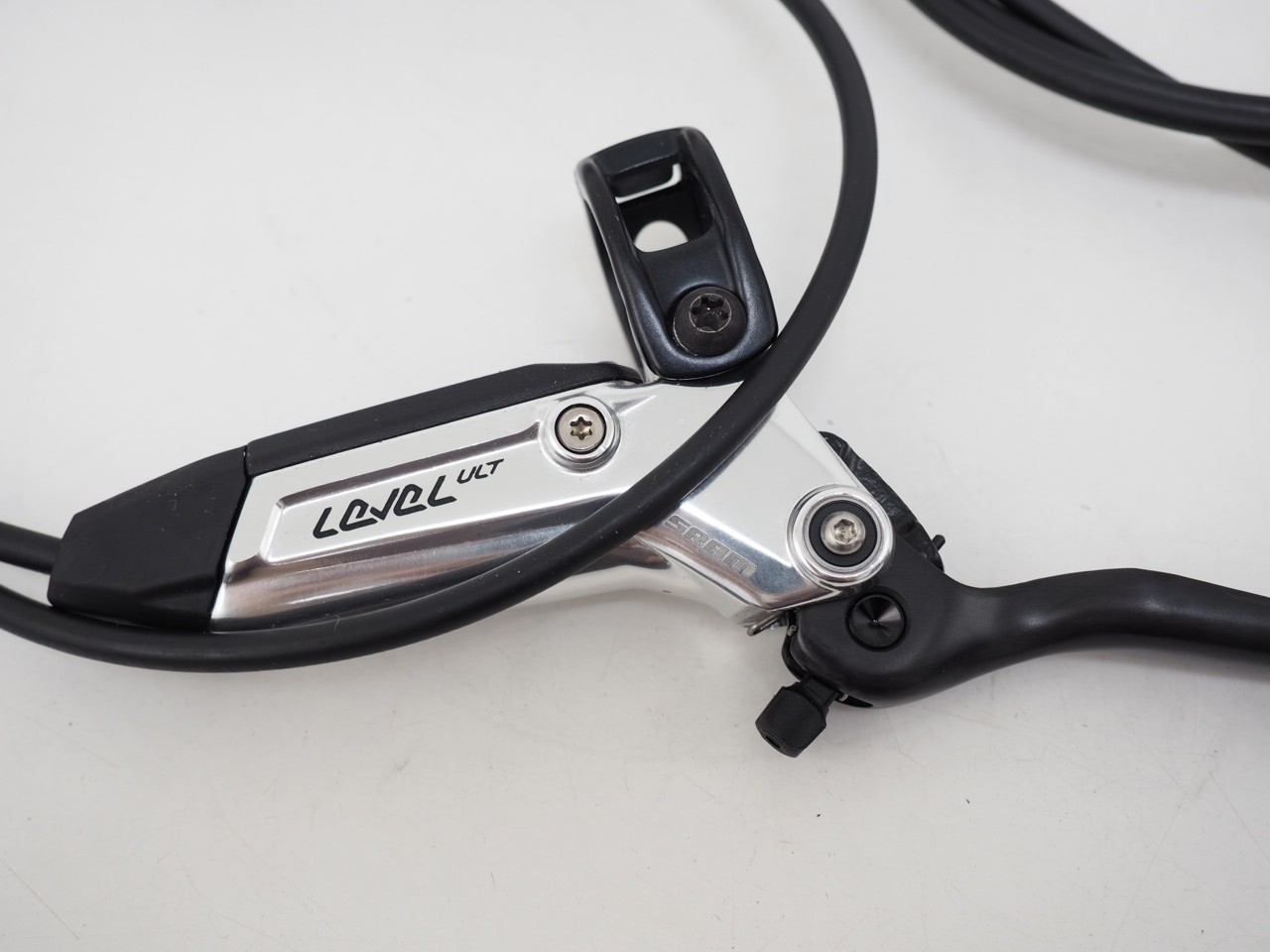 SRAM Level Ultimate Stealth 4-Piston Front & Rear MTB Hydraulic Brake Set