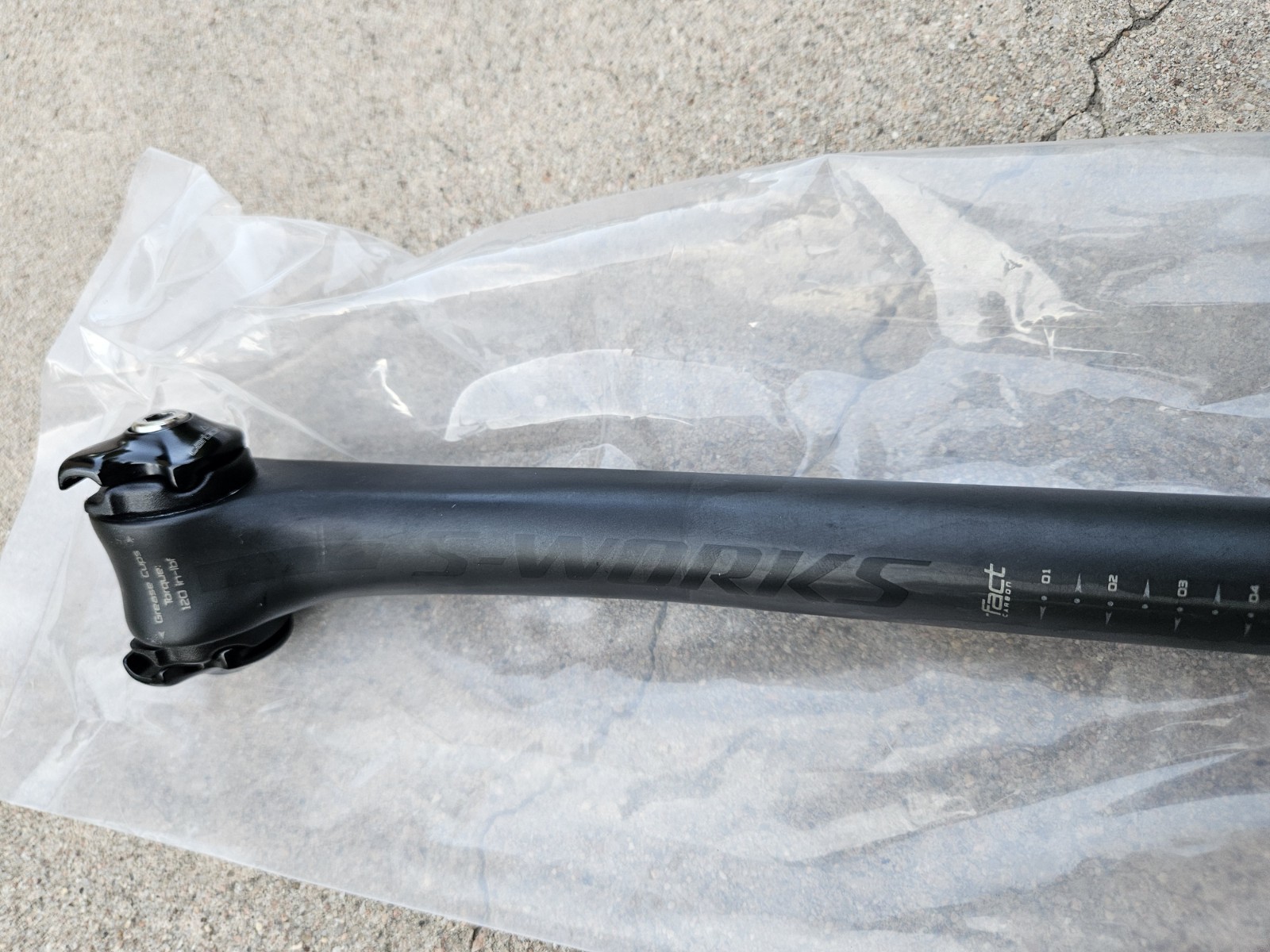 Specialized S-Works Carbon Seatpost: 27.2mm x 340mm Length, 20mm offset