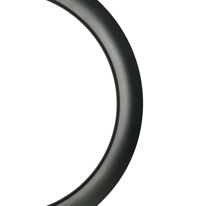 700C Road Bike Carbon Fiber Rims UD 3K 12K Matte Glossy Finish Disc Brake 24 28H