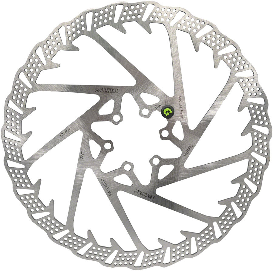 Galfer Shark Disc Brake Rotor – 203mm x 2.0mm, 6-Bolt