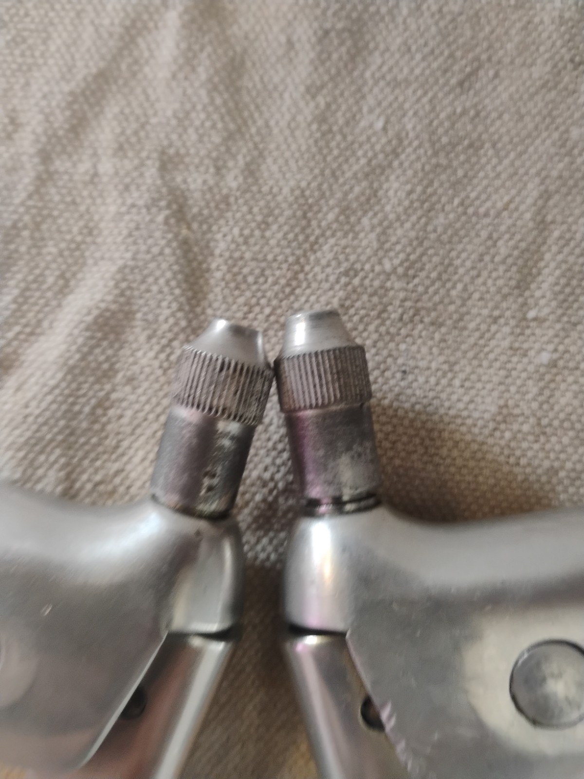 Vintage Dia-Compe Road Bike Brake Levers Drilled 23.5