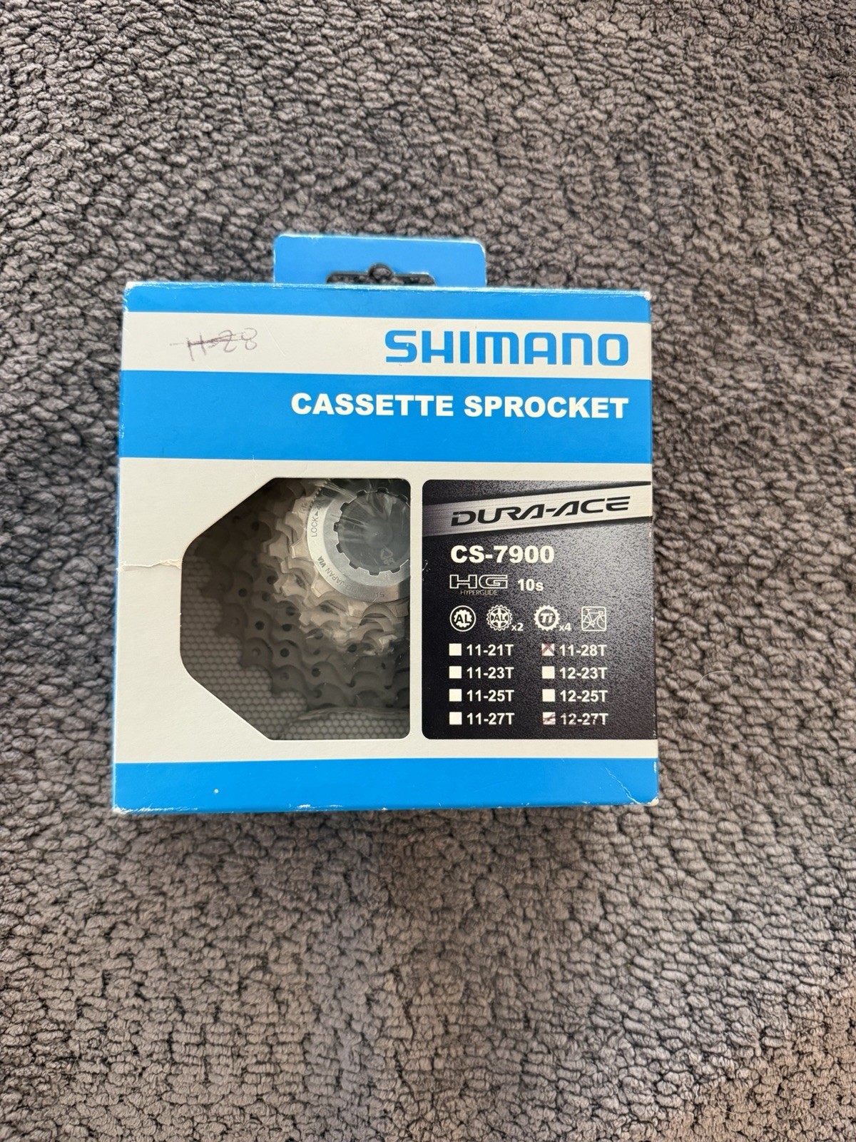 NEW Shimano Dura-Ace Cassette Sprocket CS-7900 10s 11-27T NEW