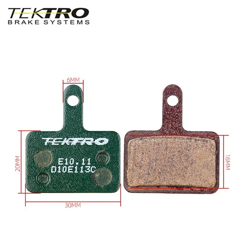 2Pairs Tektro E10.11 Metal High Performance Disc Brake Pads Auriga Draco Orion