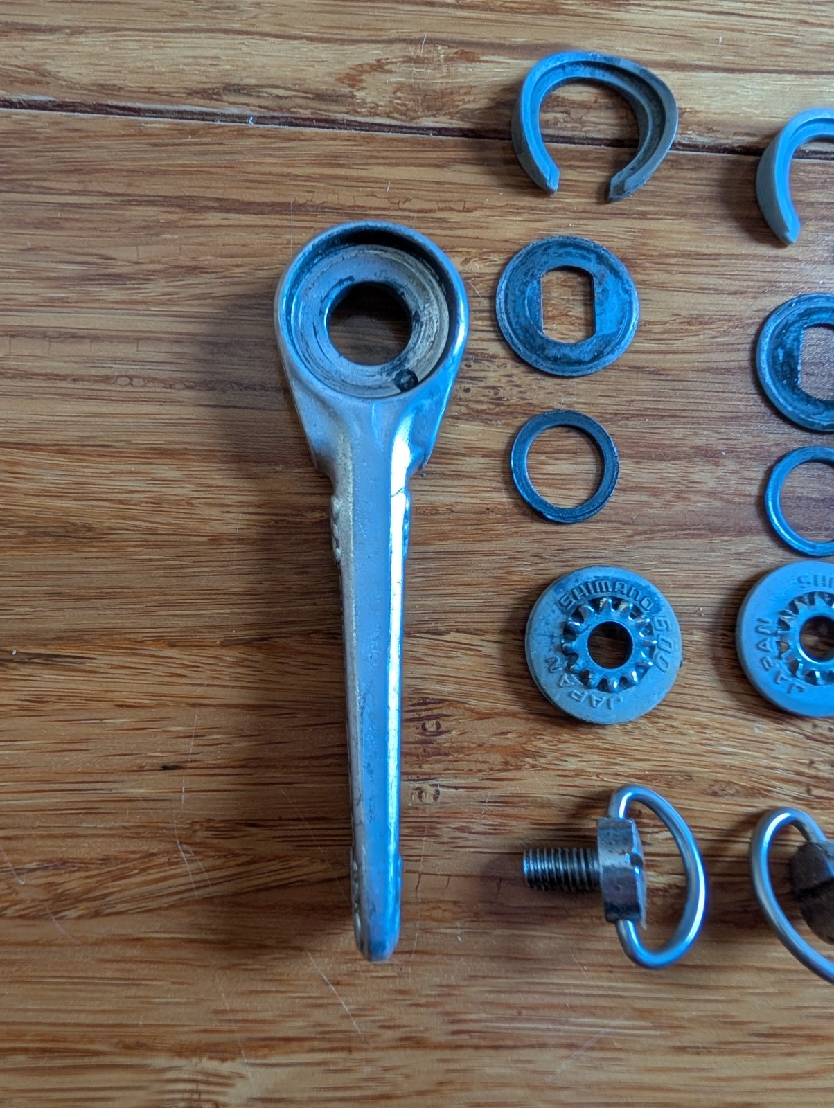 Shimano 600 Arabesque Downtube Braze On Friction Shifters