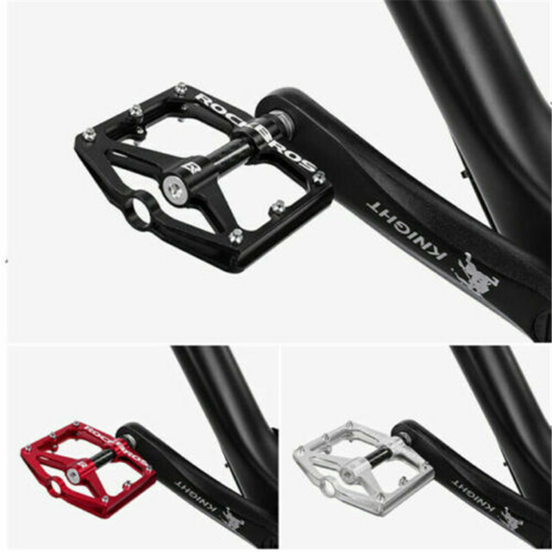 ROCKBROS Bicycle Pedals Sealed DU Bearing Aluminum Cycling Bike Pedals Non-slip