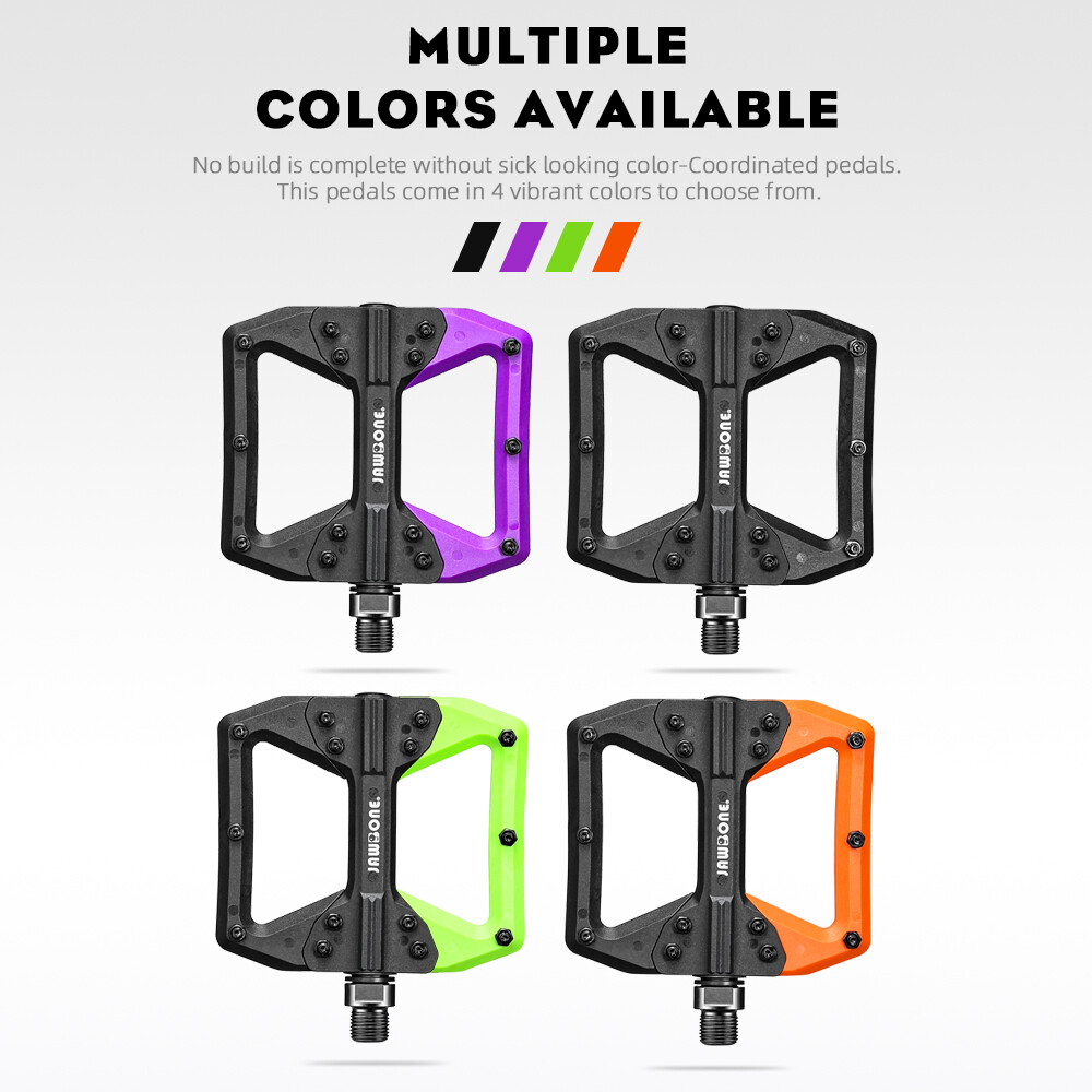 Mountain Bicycle Flat Pedal Modular Composite Sealed Bearing Road Bike Pedals