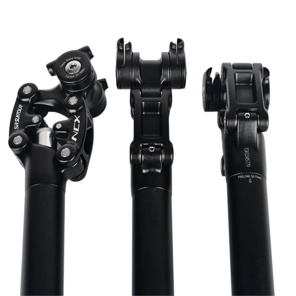 MTB Bicycle Suspension Seat Post 50mm Travel 27.2/30.0/30.4/30.8/31.6/33.9mm