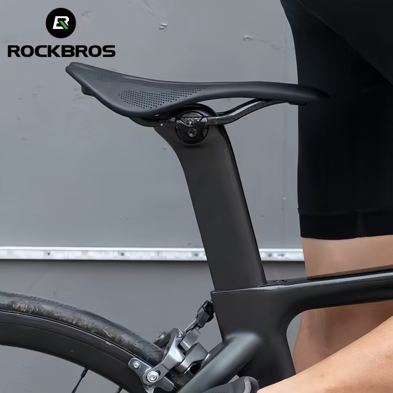 ROCKBROS Bicycle Carbon Fiber Saddle Hollow Breathable Ultralight Cycling Seats