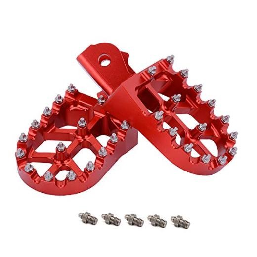 CNC 7075 Aluminum Foot Pegs Footpegs Foot Pedals Rests for