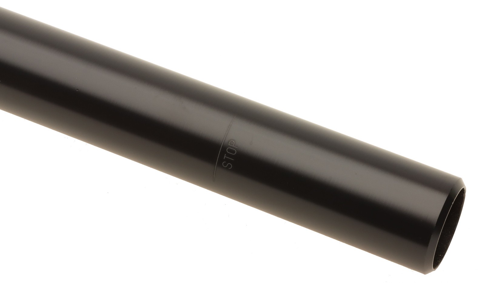 Mavic 337 330 MTB ATB Seatpost 31.6mm 390mm Black Anodized Silver Clamp NOS