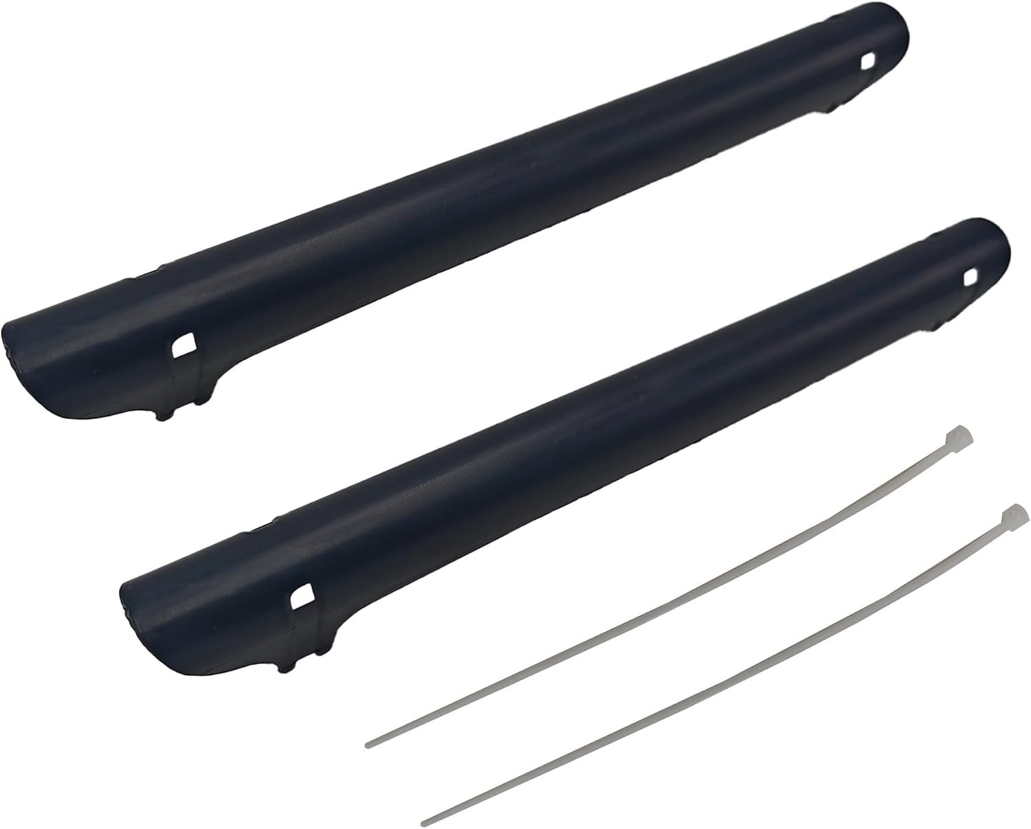 Durable Black Bike Chainstay Protector – 2 pcs, Protects Against Wear & Tear