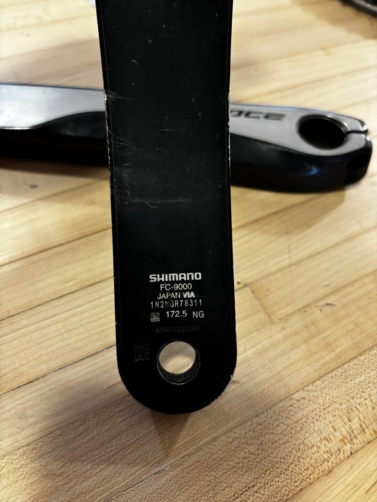 Shimano FC-9000 Crankset 172.5 52/36 OR 50/34