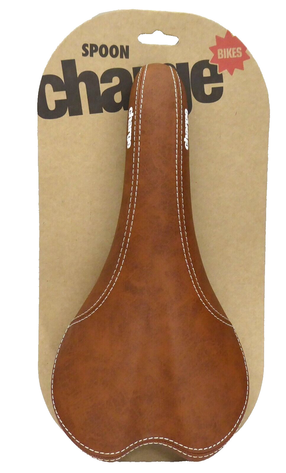 Charge Bikes Spoon saddle, CrMo – Brown