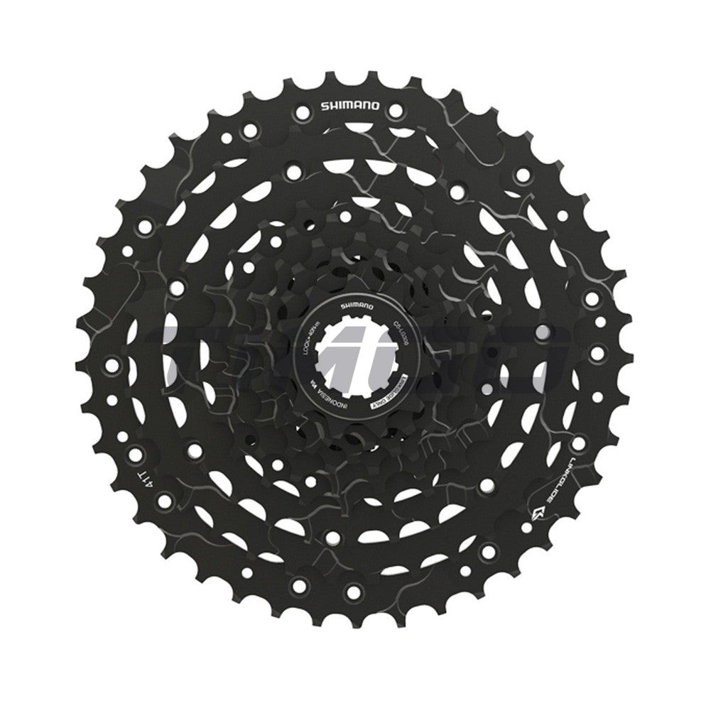 Shimano CUES MTB Bike LG300-9 9 Speed Cassette LINKGLIDE 11-36T/41T/46T