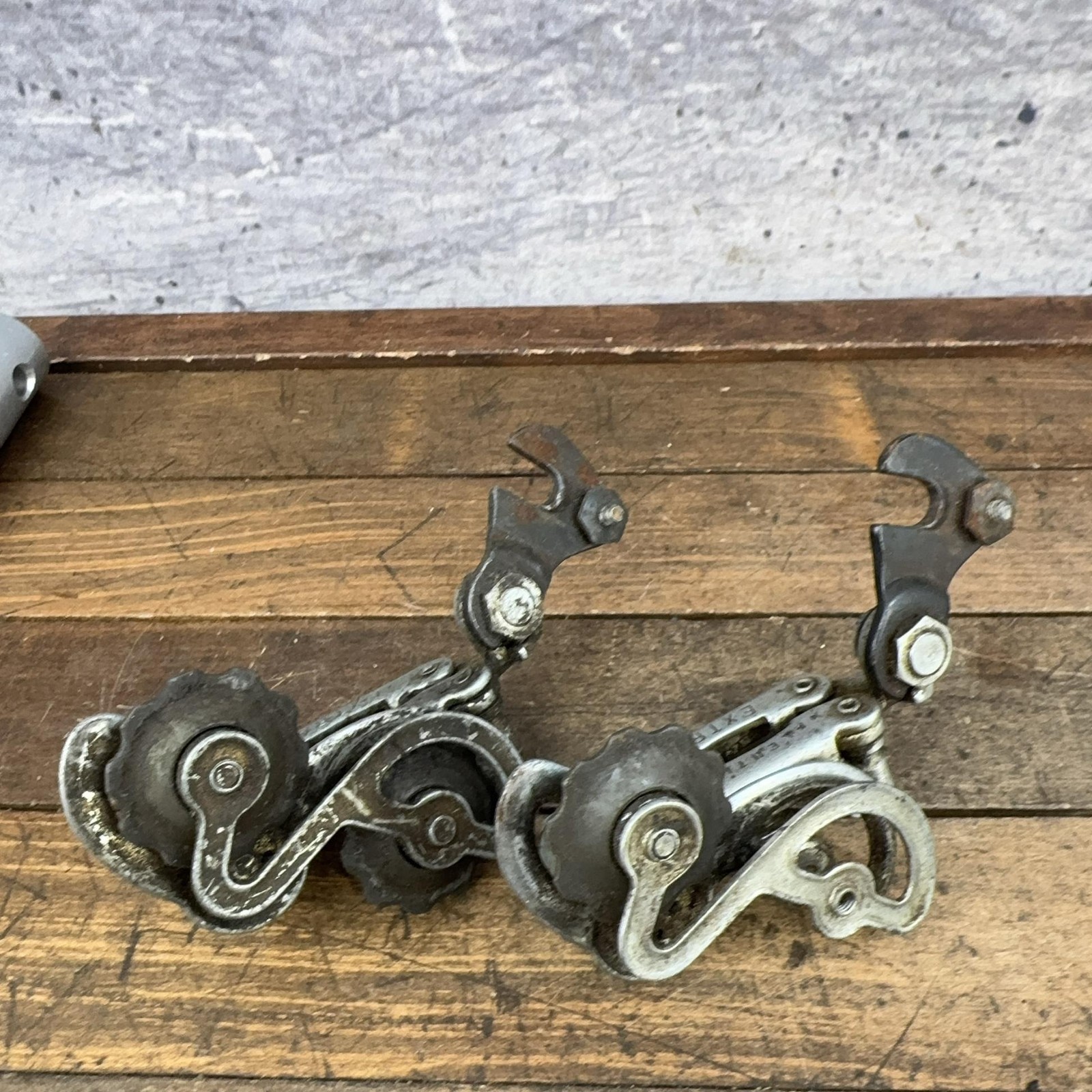 Vintage Campagnolo Valentino Extra Rear Derailleur Lot PARTS Repair Italy Claw
