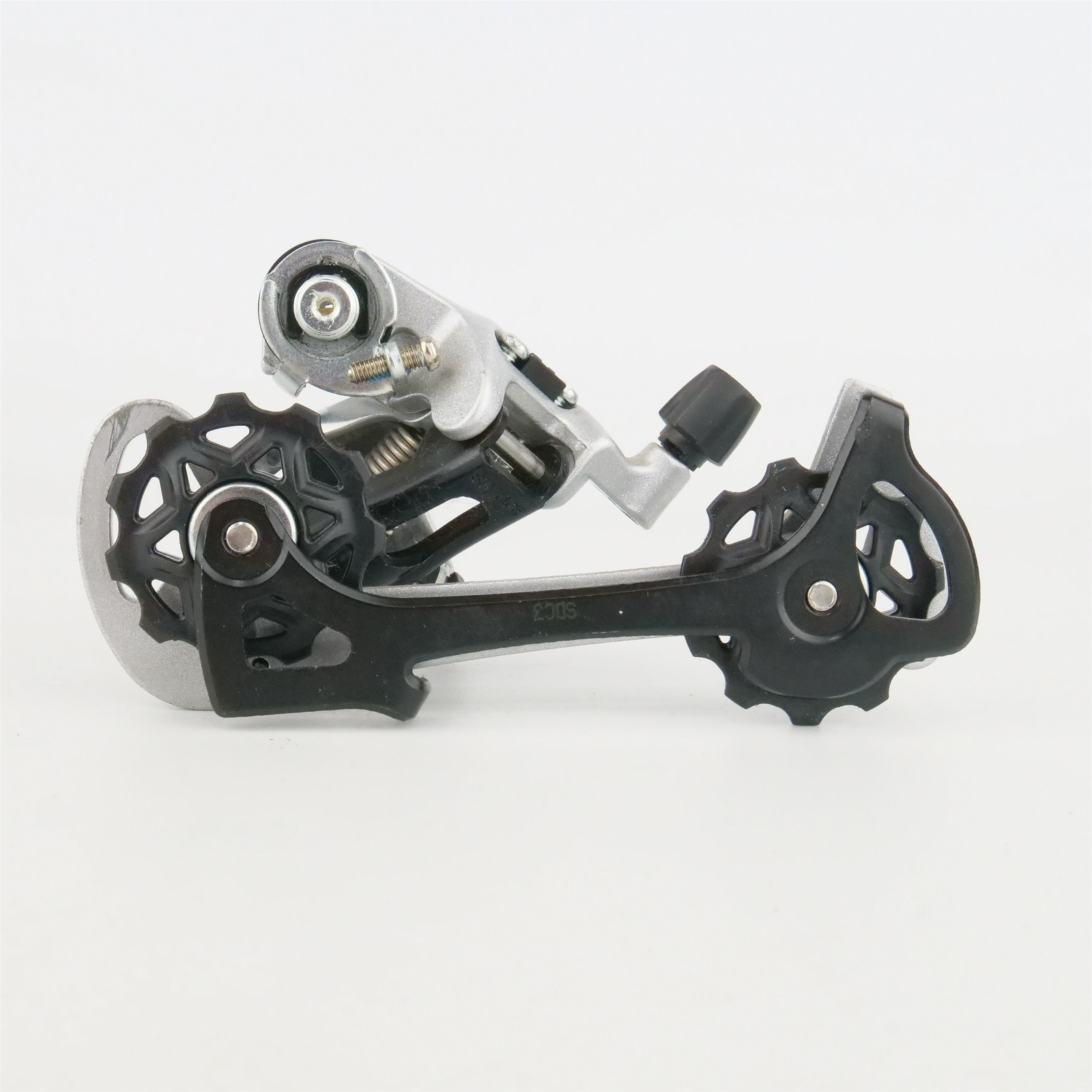 Sun Race R90 Rear Derailleur 9 Speed Long Cage Silver Road