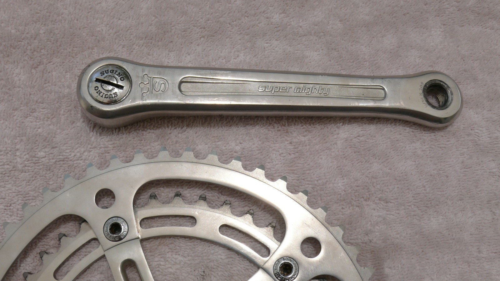 Sugino Super Mighty Crank with Rings