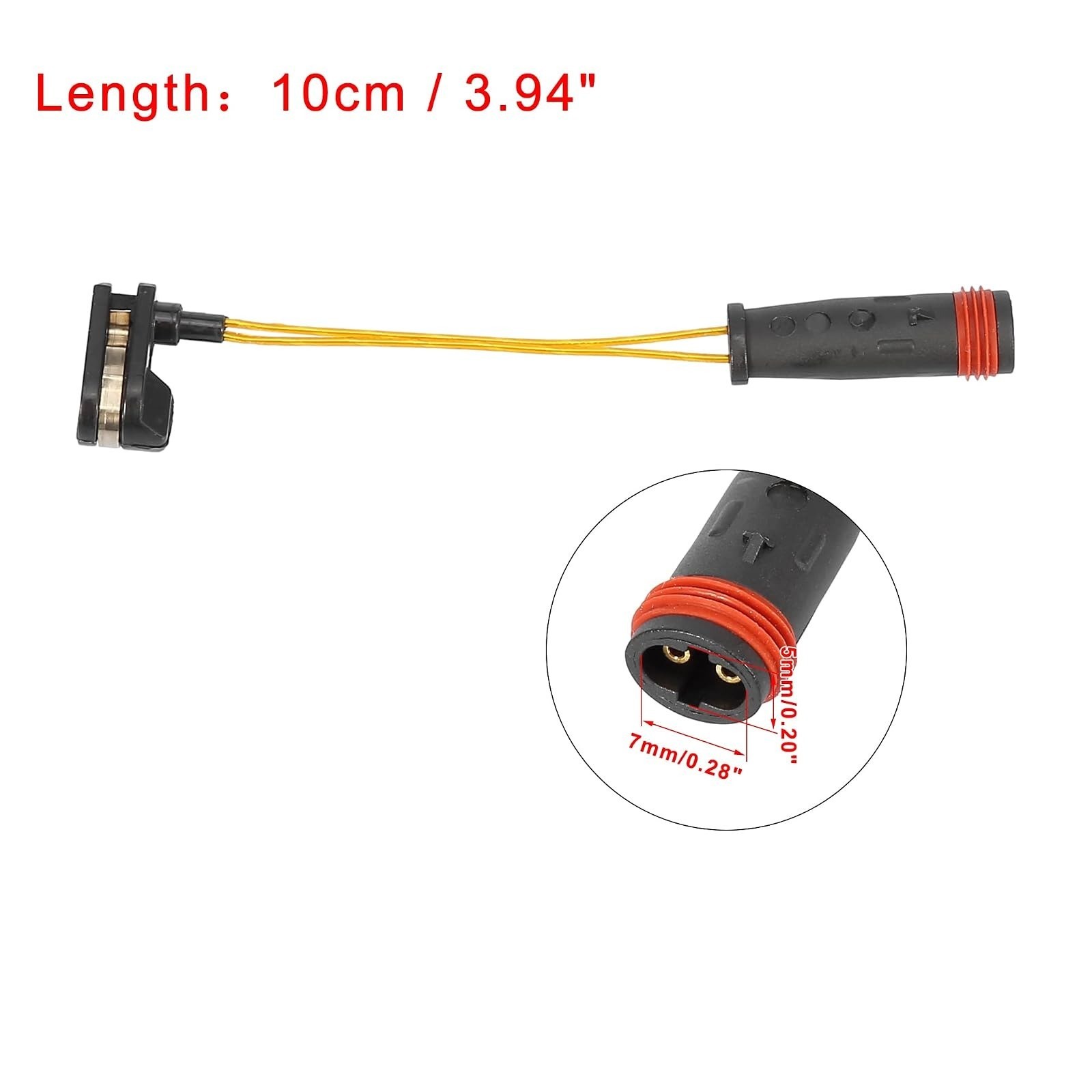 X AUTOHAUX Brake Pad Wear Sensor for Mercedes-Benz ML350 GL450 2pcs