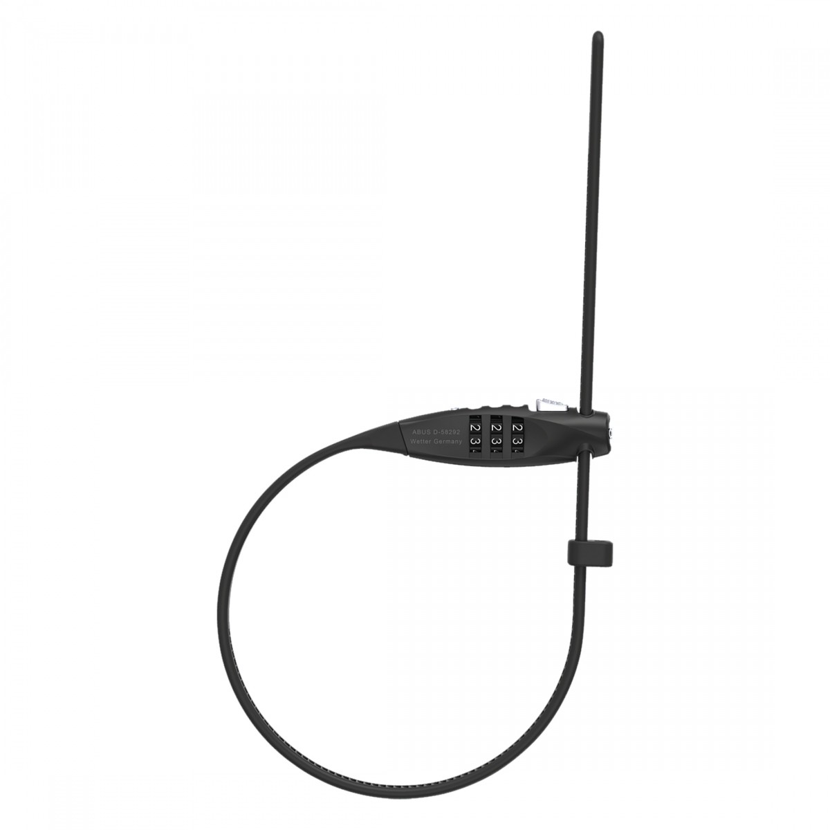 Abus Combiflex Travel Guard Combo Lock – Black