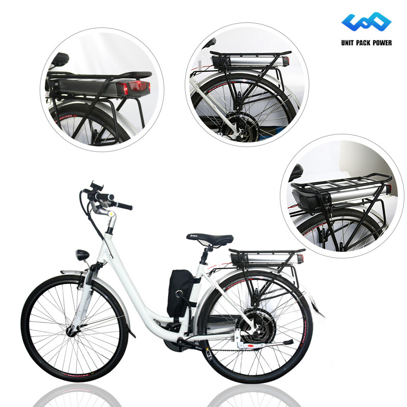 36V 48V 15Ah 17.5Ah E-Bike Battery Rear Seat Electric Bike Bicycle Li-ion Battery