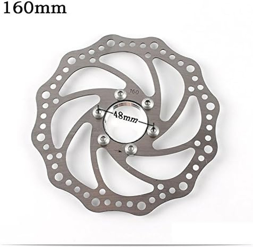 Front and Back Disk Brake Kit – 160Mm for 80Cc Gas Motorized Bicycle – Freewheel
