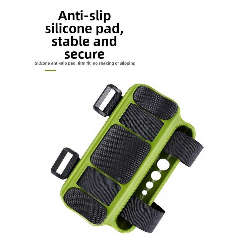 Plastic Bicycle Head Tube Tray with Silicone Pads and Adjustable Straps