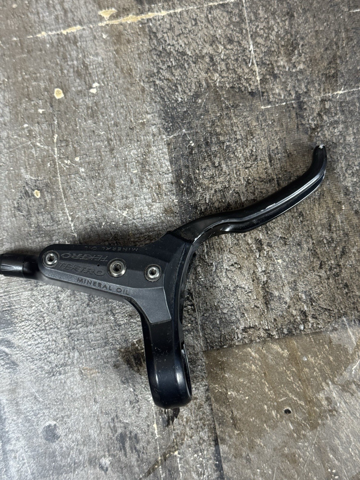 Trek Tekpro HDC 300 Rear Brake Mechanism And Brake Lever Used