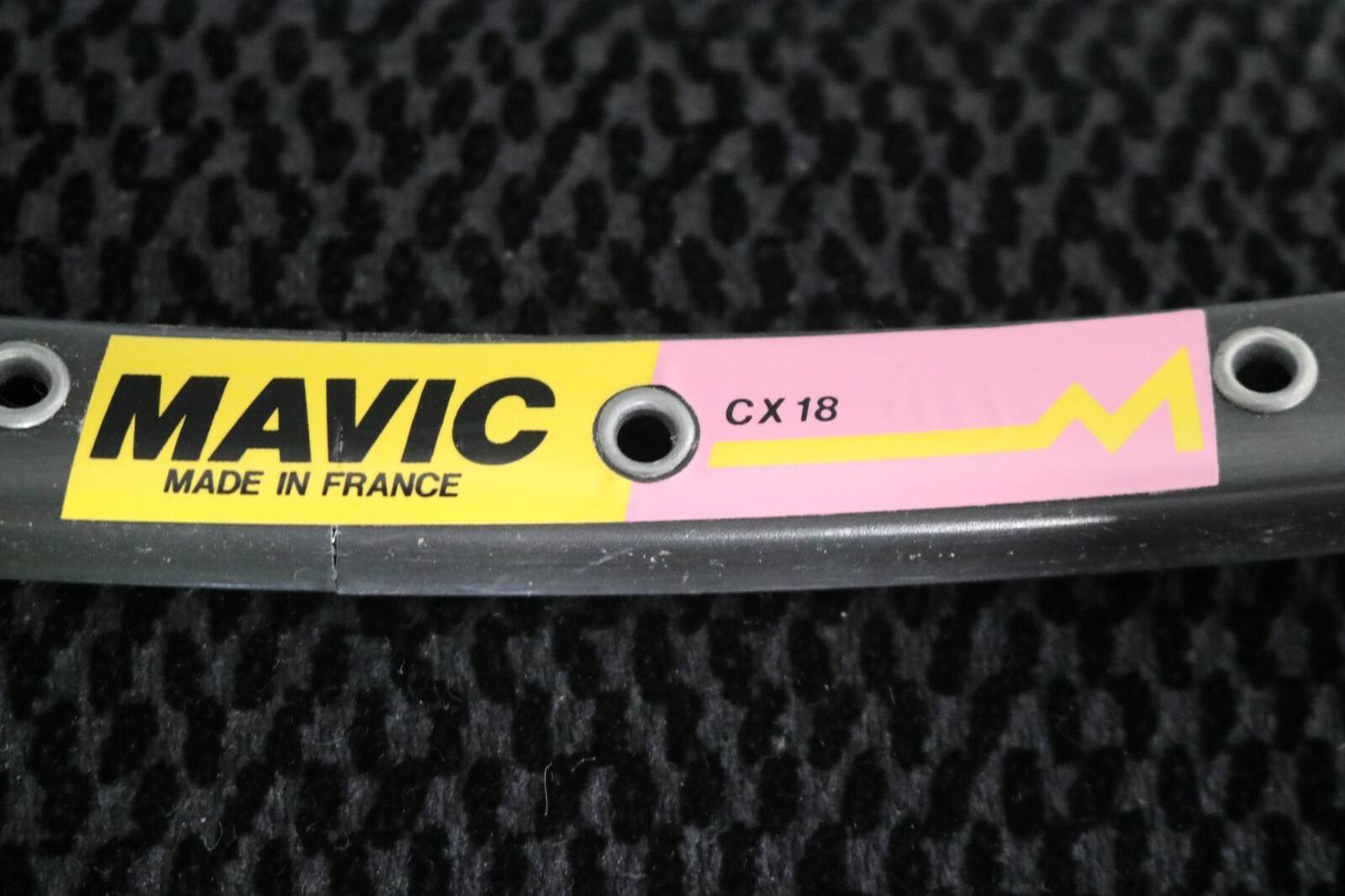NOS NEW MAVIC CX18 600C 24″ TUBULAR RIM 36H VINTAGE LOW PRO PISTA