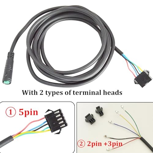 Electric Scooter Cable 5 pin Electric Throttle Cable Compatible with TF-100 LH