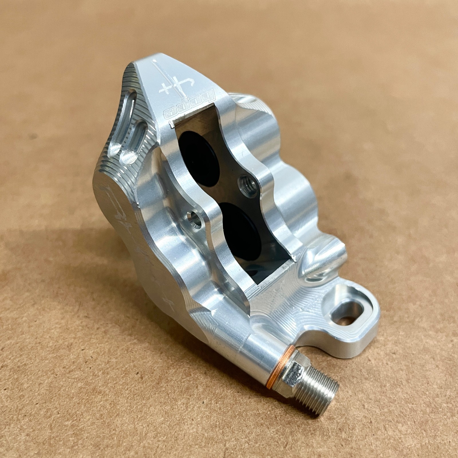 Hope Tech RX4+SL Front Flat Mount Direct FMF +20mm – DOT type – Silver, CNC