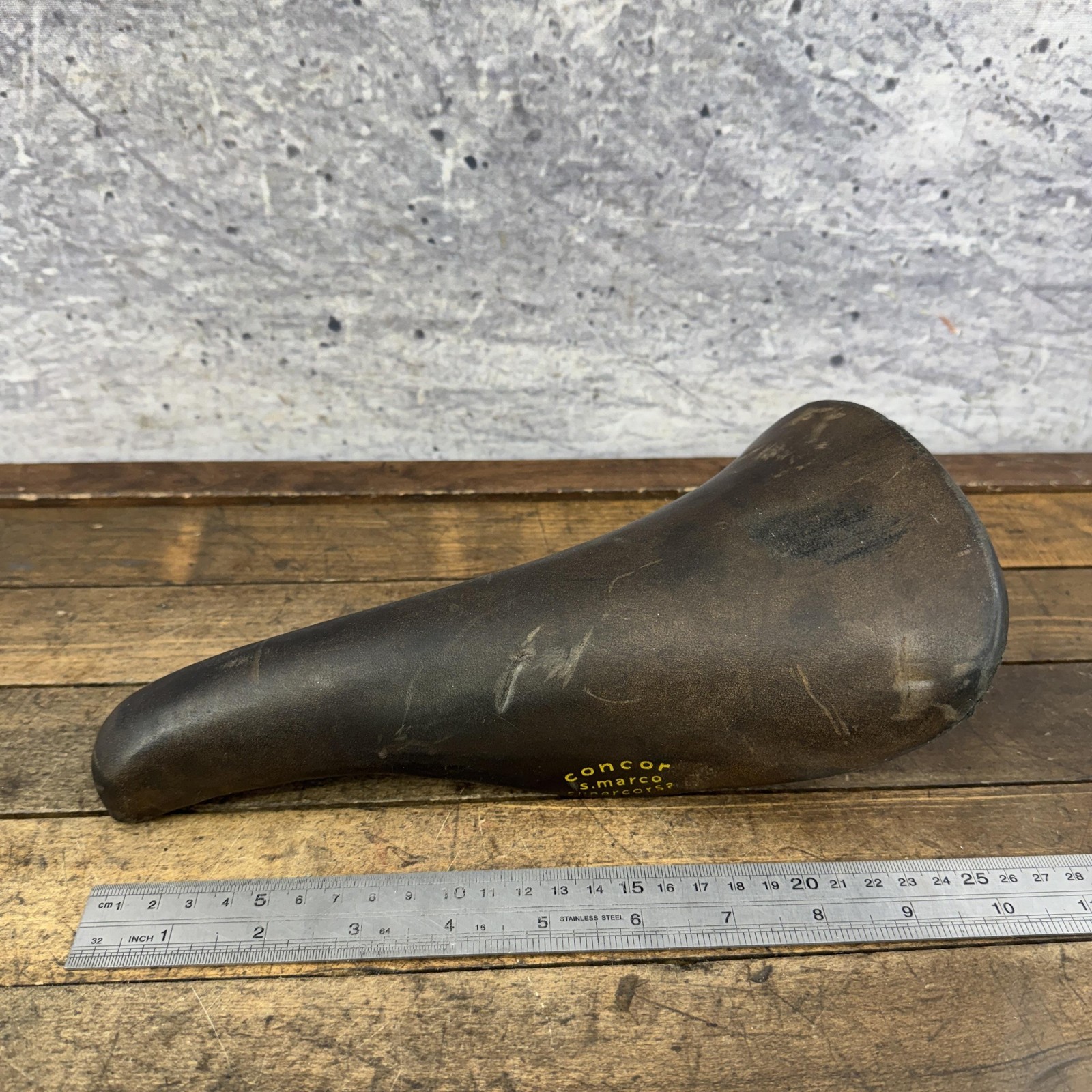 Vintage Concor Supercorsa Saddle Selle San Marco Seat Brown 340g Road Bike 80s