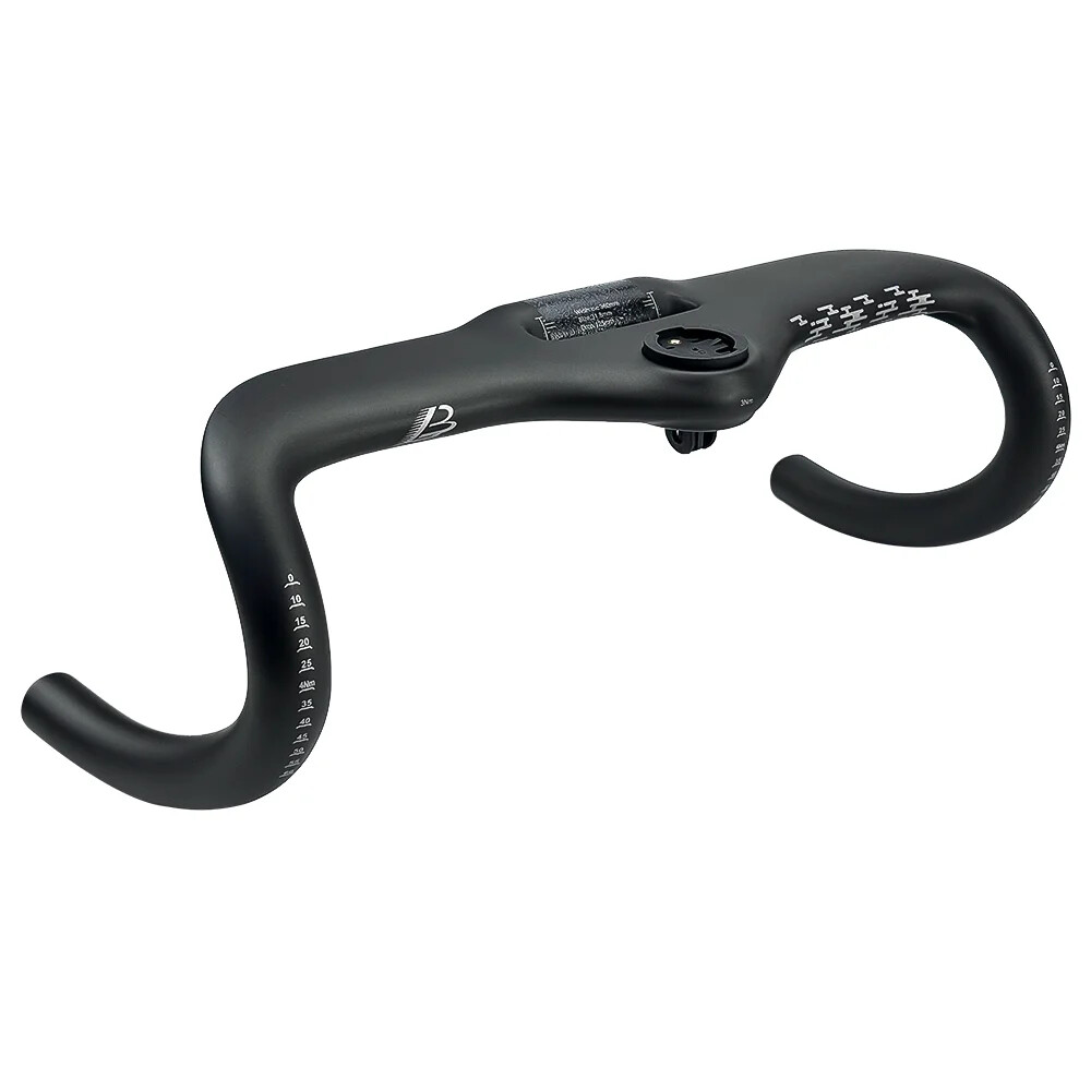Carbon Track Bike Handlebar Full Internal Cable Routing Road Bicycle Handlebars