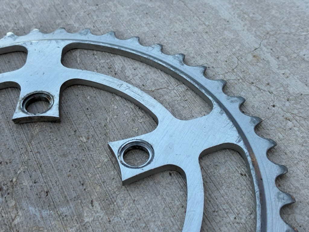 SR Sakae Ringyo Alloy Chainring | 86 BCD / 47T / VGC / Made in Japan
