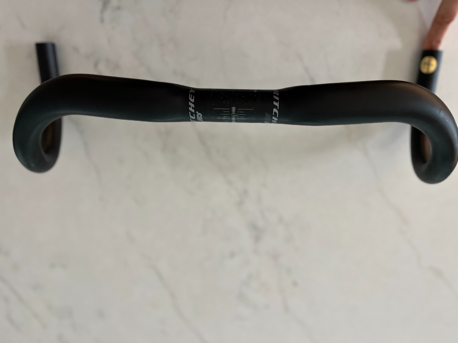 Ritchey WCS Ergomax Drop Handlebar – Aluminum 42cm 31.8mm Matte Black
