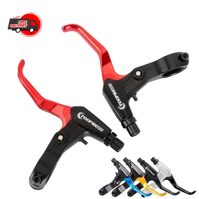 2PCS Aluminum Bicycle BMX Brake Handle MTB Mountain Bike Cycling Brake Levers