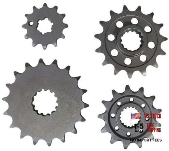 14T Steel Front Sprocket – Black – 14 Tooth – F511.14