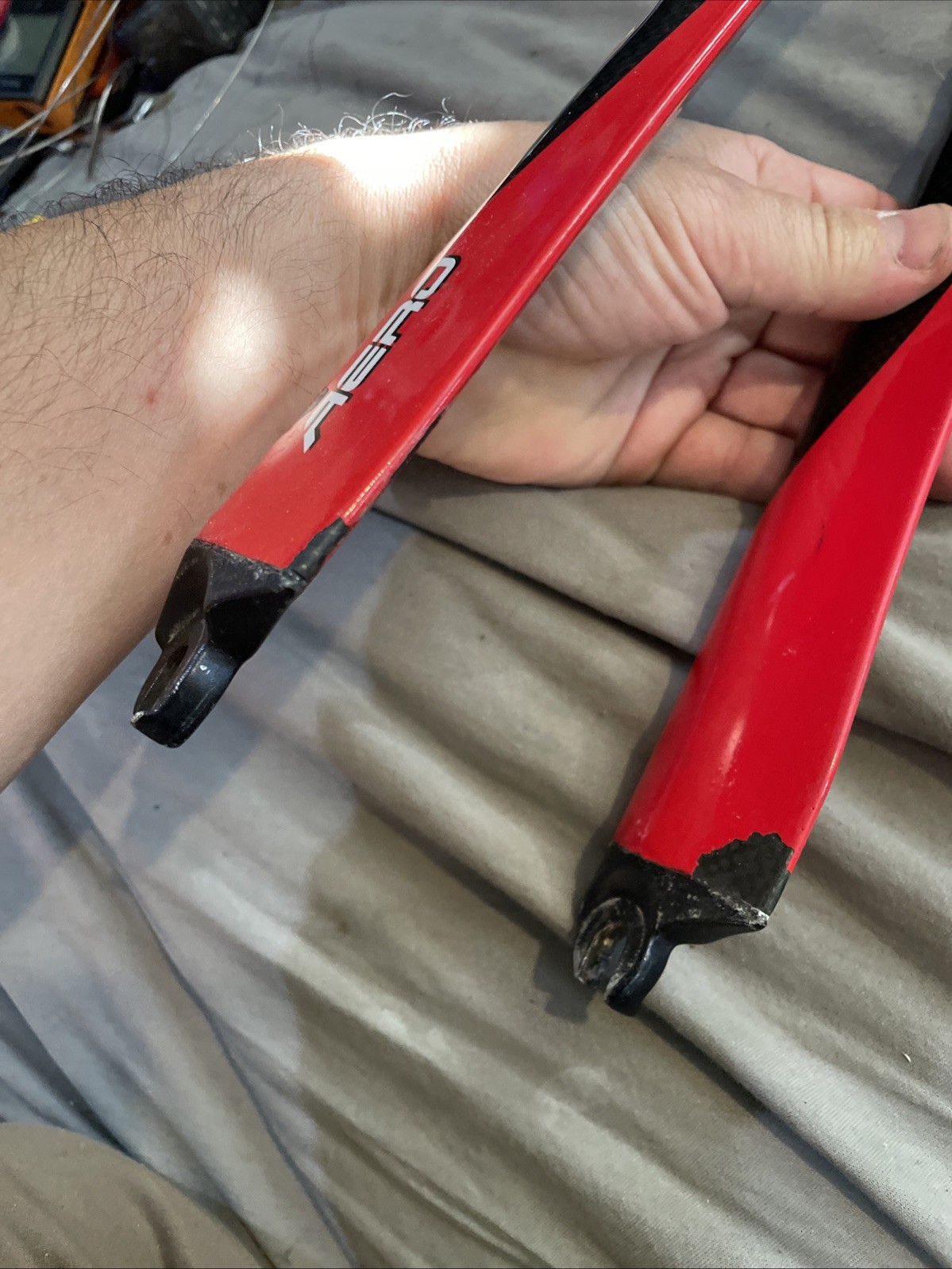Easton EC90 Carbon Fiber Aero Fork 700c 1” Steerer