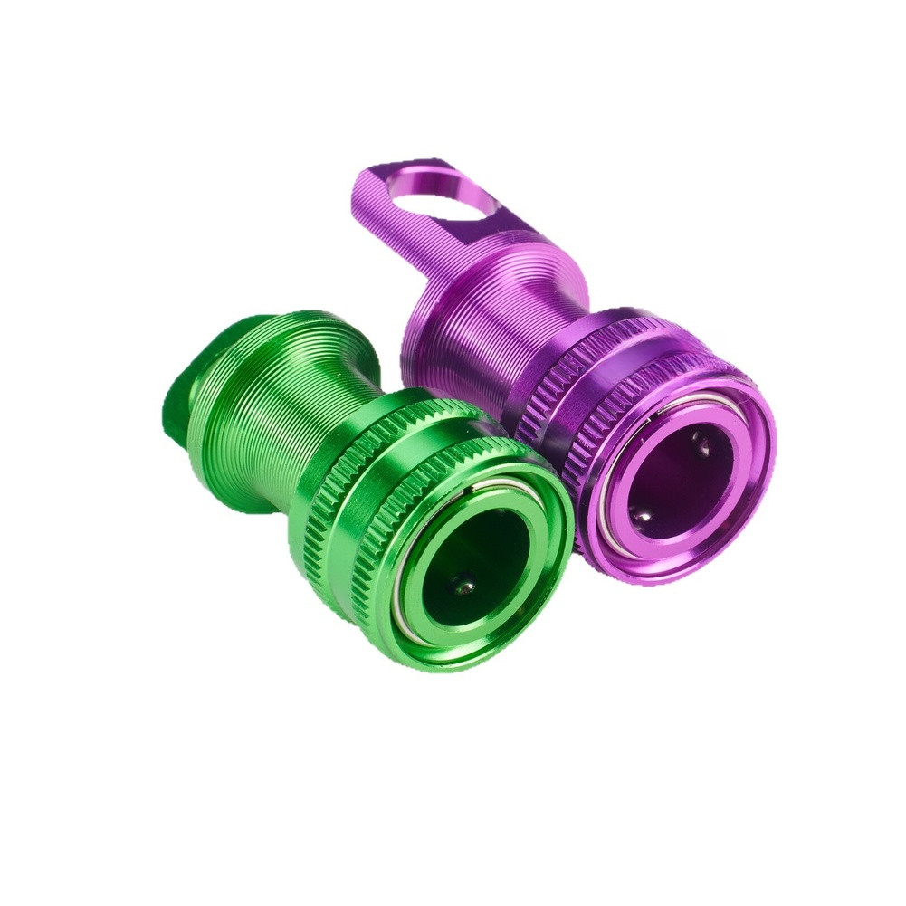 Foldable Bike Foot Buckle CNC Aluminum Alloy Pedal Clamp Rust Resistant