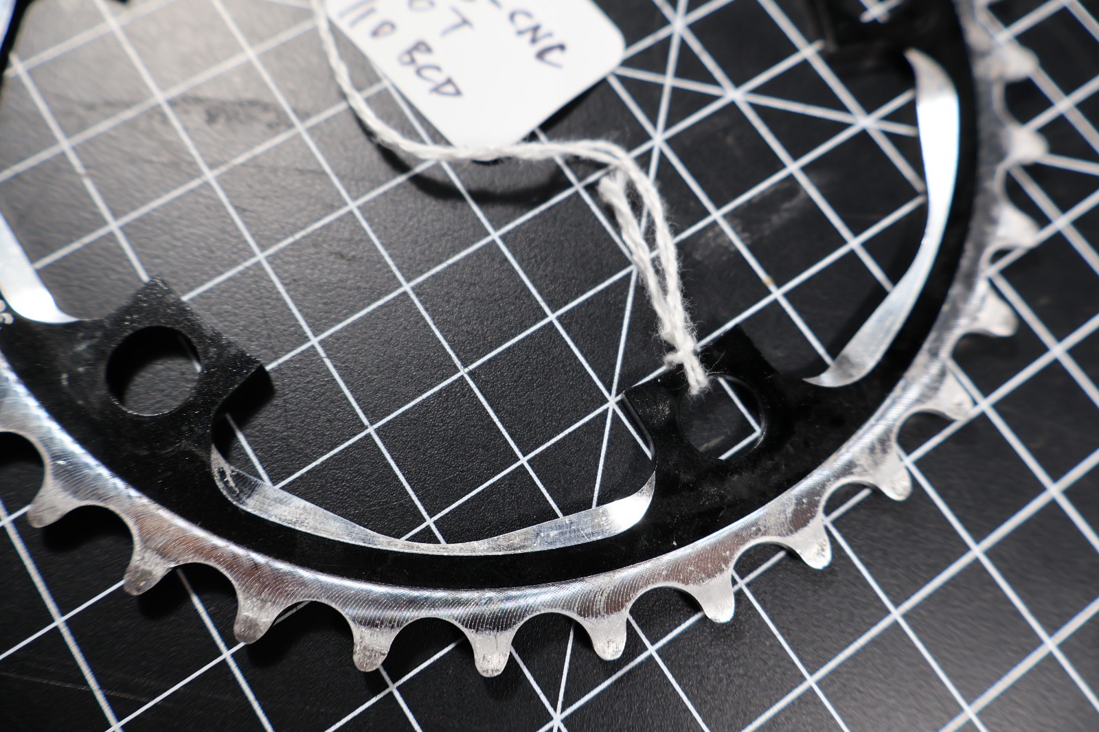 7075-CNC 36t 110 BCD 5-Arm Bicycle Bike Chainring Black 7075 T-6 Alloy